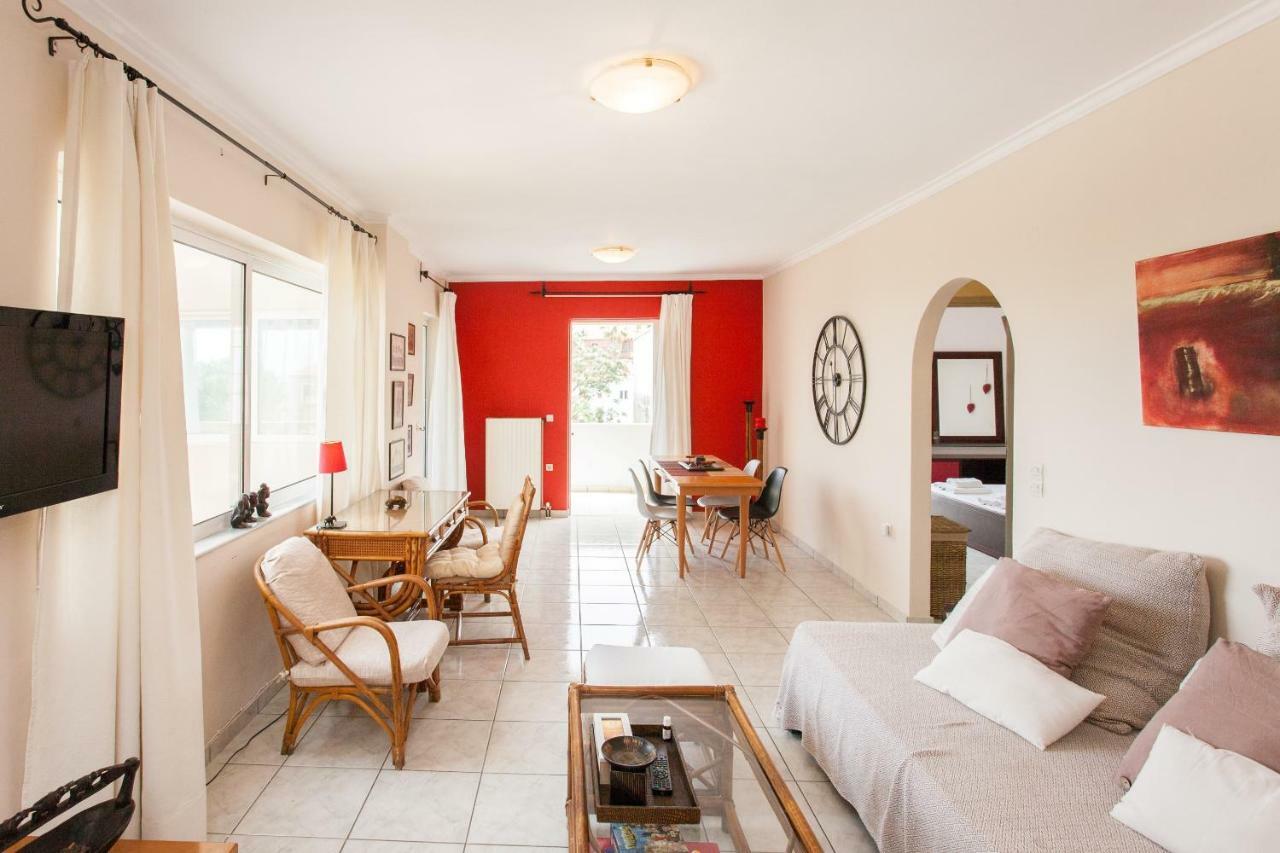 Thalassa Seaside Apartment 干尼亞 外观 照片
